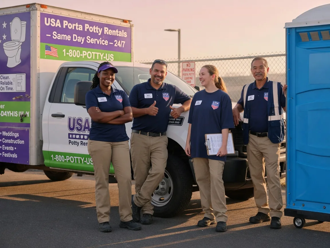 Porta Potty Rental company in Vanzant, MO